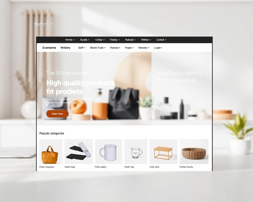 Een webshop die verkoopt vanaf dag één