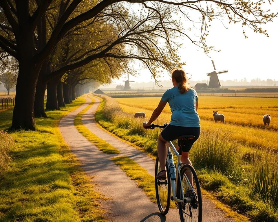 Fietsen voor ontspanning
