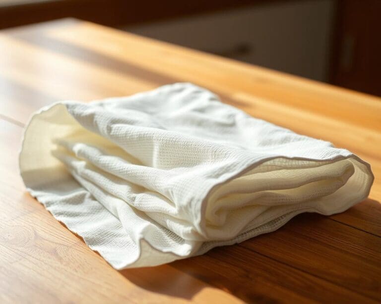 Hoe bewaar je kaasdoek na gebruik?