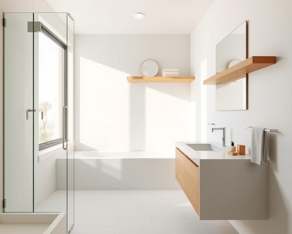 Hoe geef je een standaard badkamer een moderne twist?