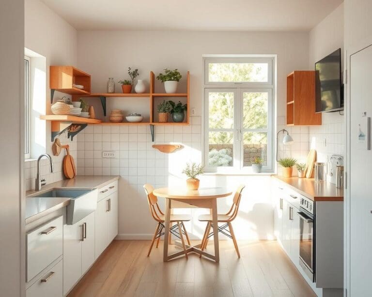 Hoe maak je een kleine keuken gezellig én praktisch?