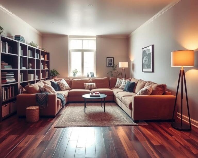 Hoe richt je een lange woonkamer sfeervol in?