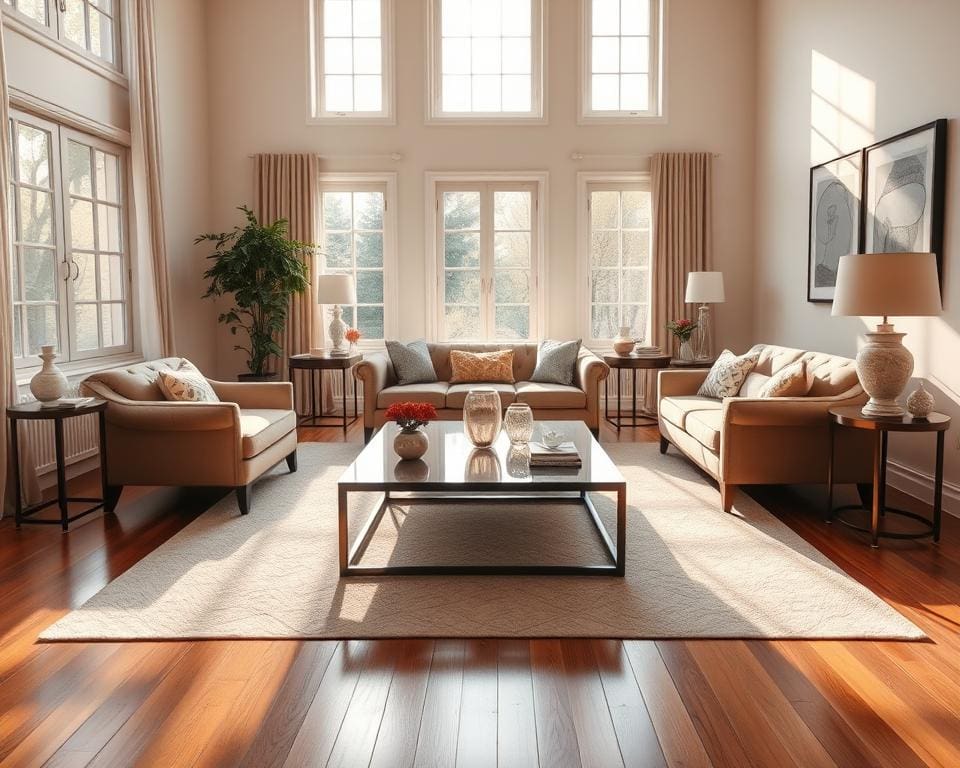 Hoe werk je met symmetrie in je woonkamer?