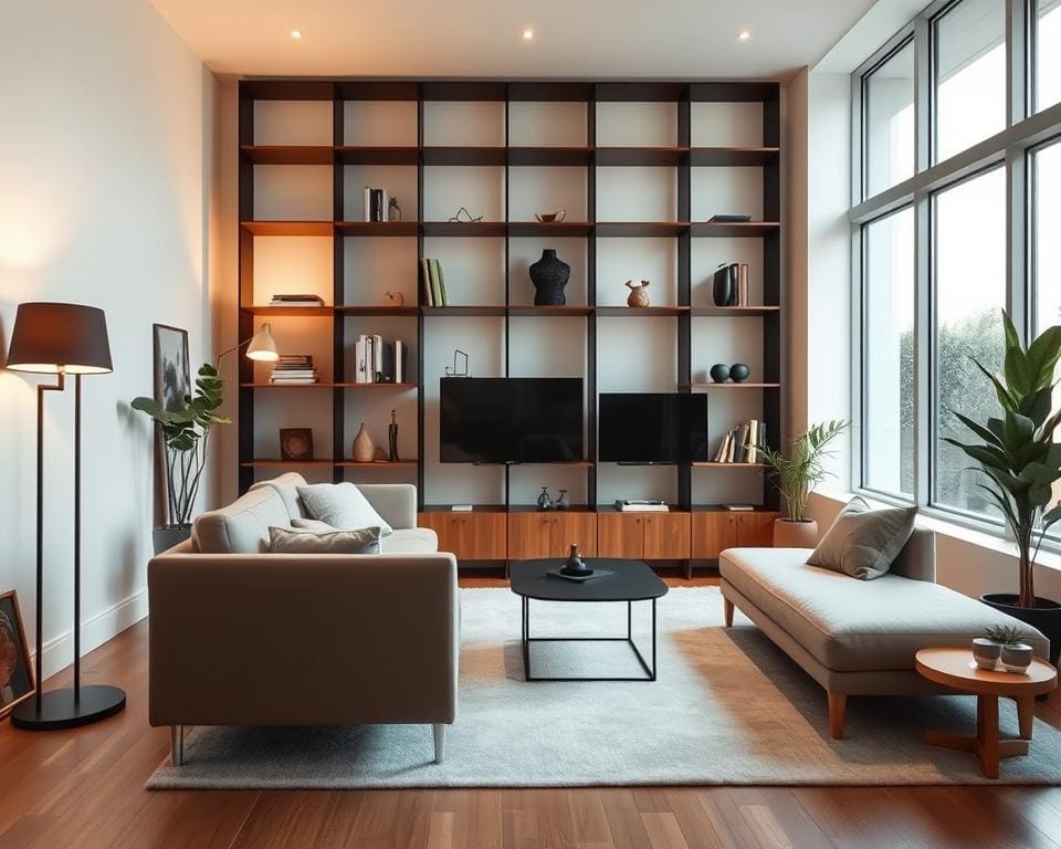 Is de Senza Wall ideaal voor compacte woonkamers?