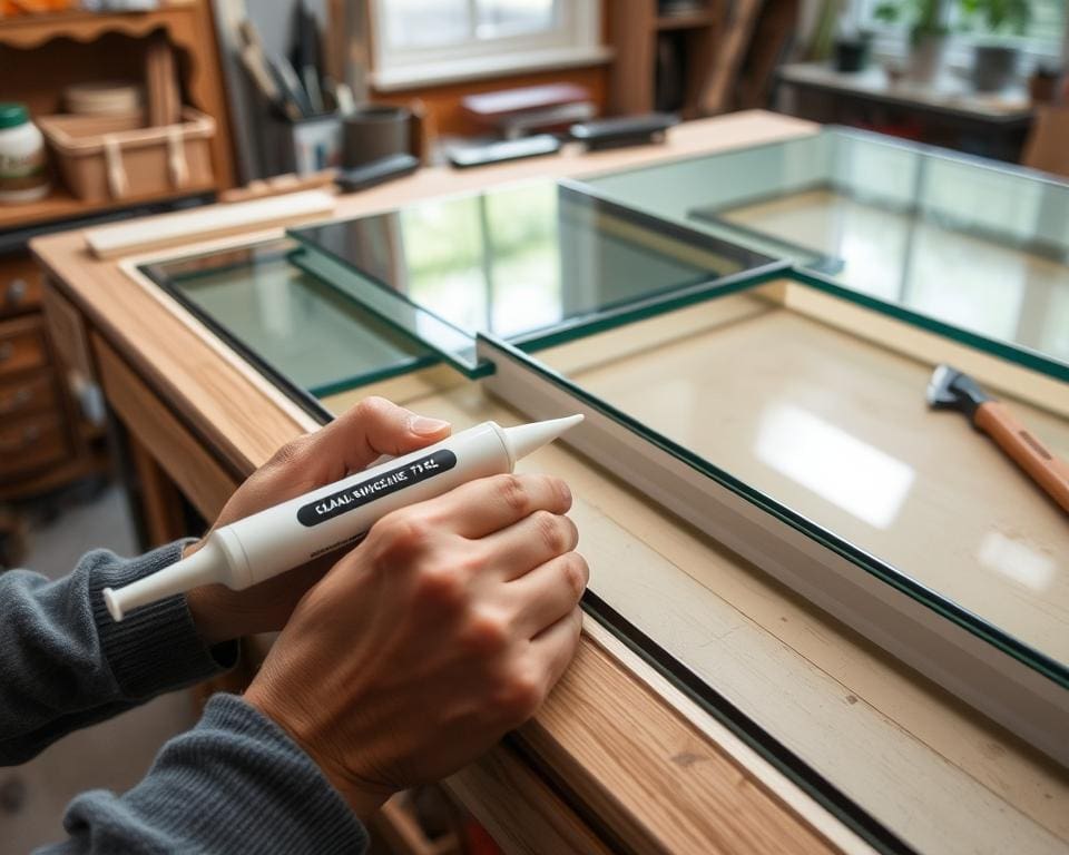 Kun je zelf glas afkitten of is een expert nodig?