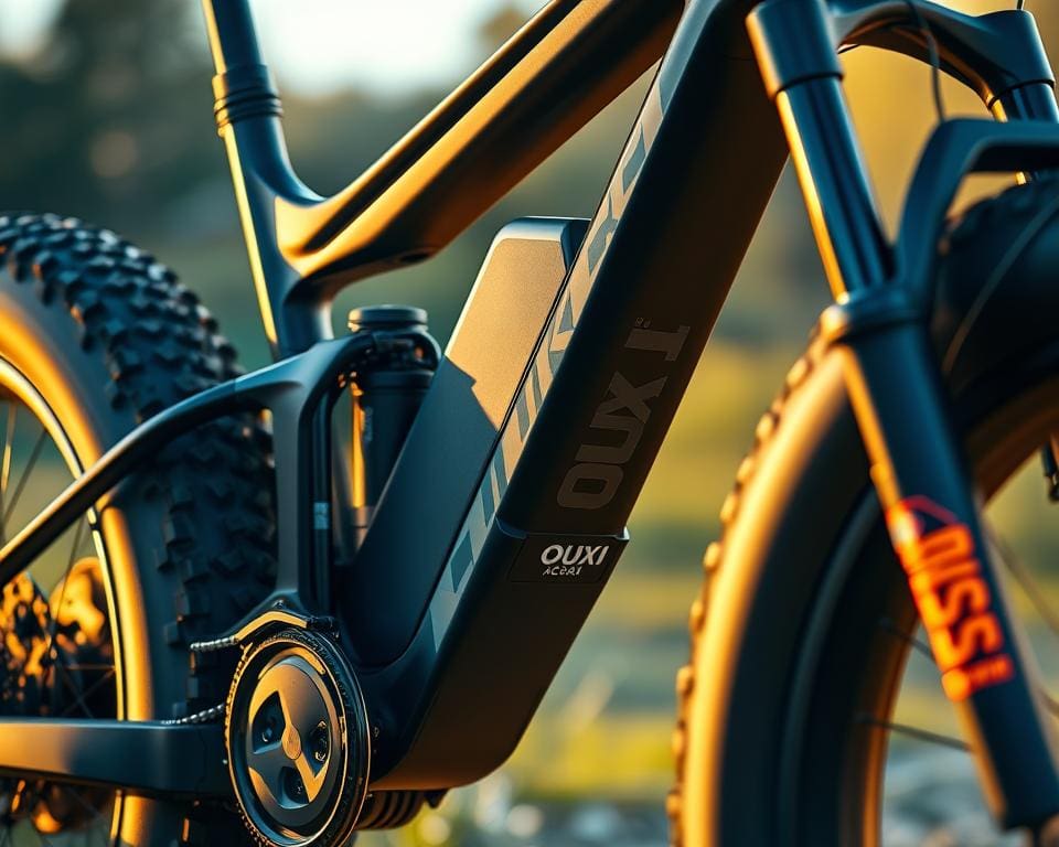 Ouxi accu features on electric fatbike