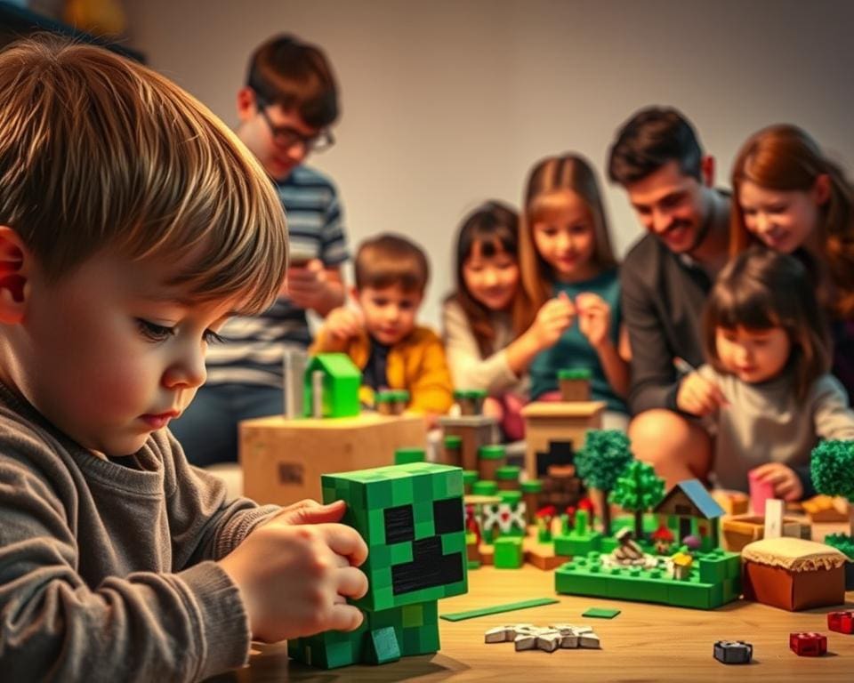 Voor welke leeftijd is Minecraft knutselen leuk?