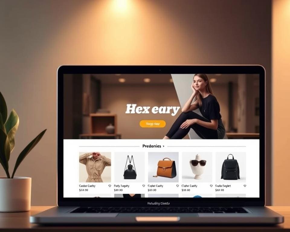 professionele Shopify webshop
