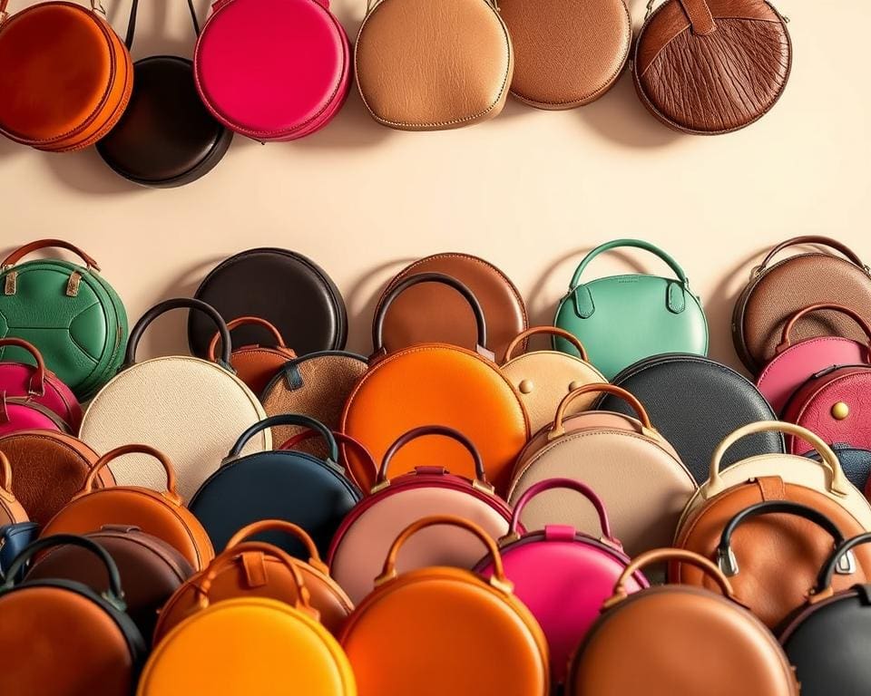 tassencollectie rondetassen