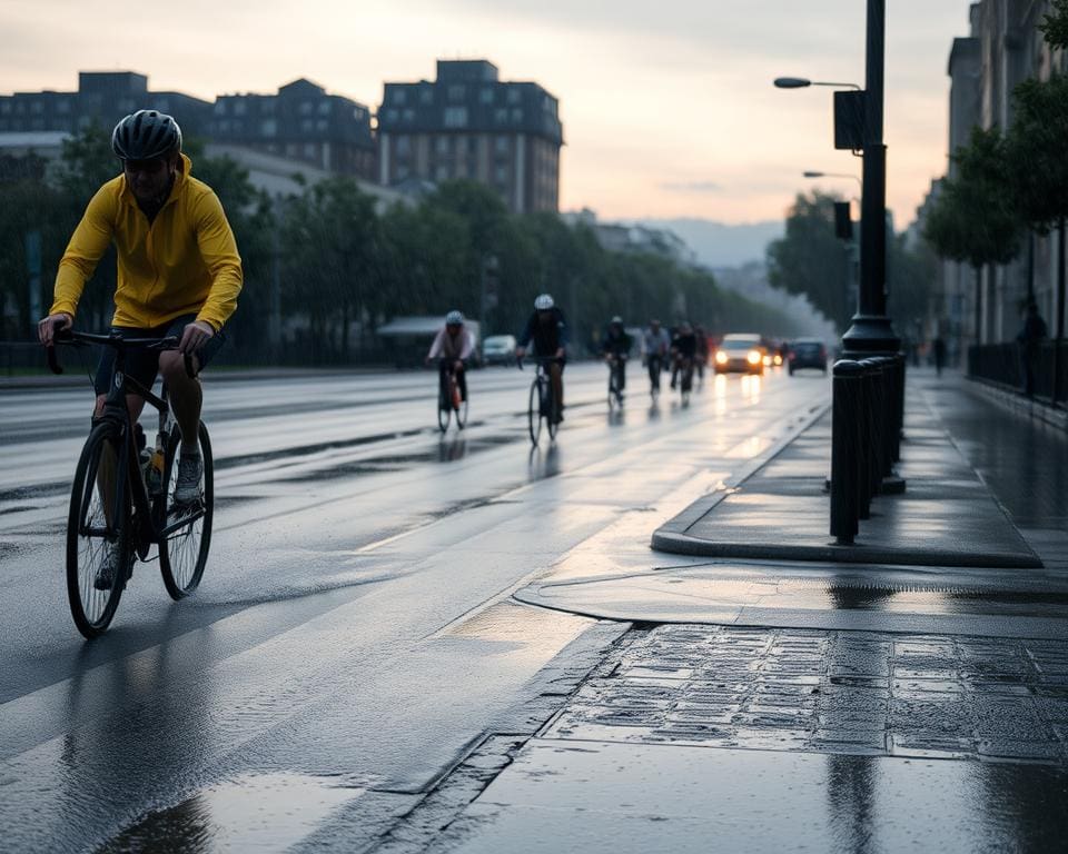 tips fietsen in de regen
