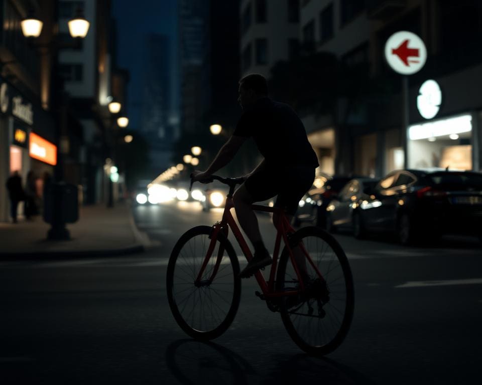 Boete fietsen zonder licht