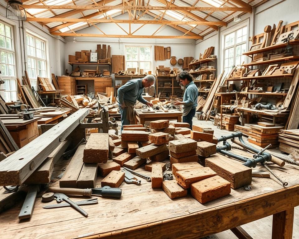 Hoe werk je met reststromen in restauratieprojecten?