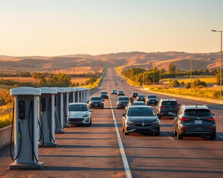 Hoeveel laadstations zijn er onderweg beschikbaar?