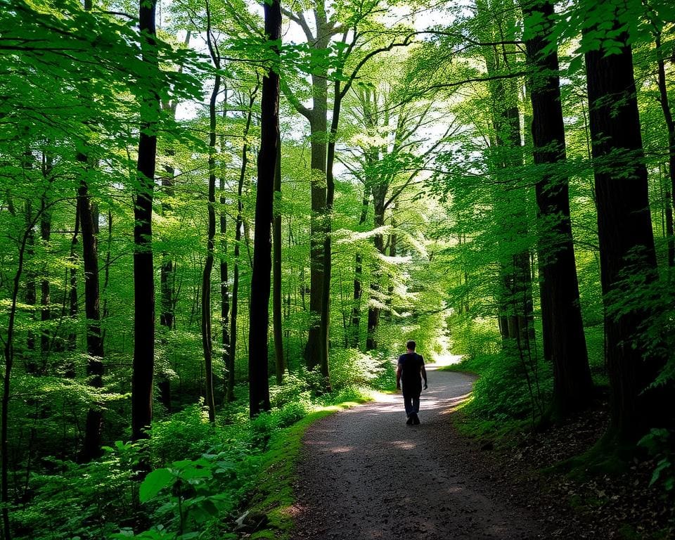 Wat brengt wandelen in de natuur je hoofd?