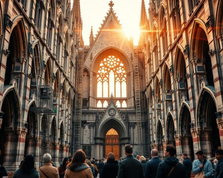 Wat zijn regels voor restauratie van Franse kerken?