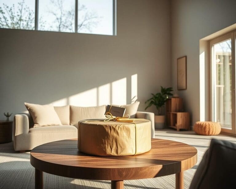 Welk circulair cadeau past bij een moderne huiskamer?