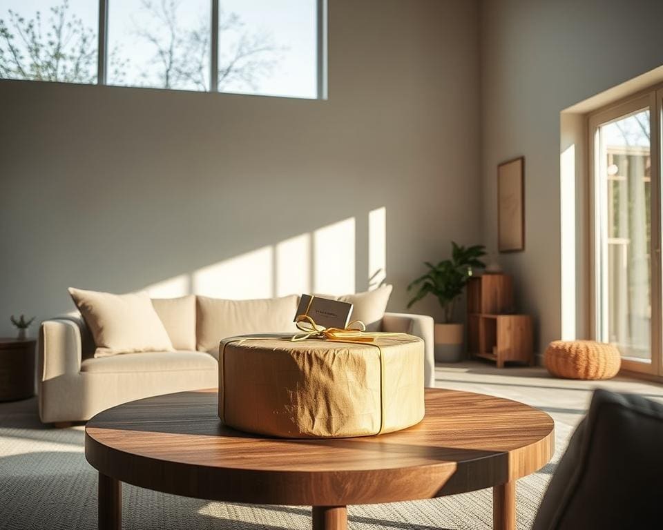 Welk circulair cadeau past bij een moderne huiskamer?