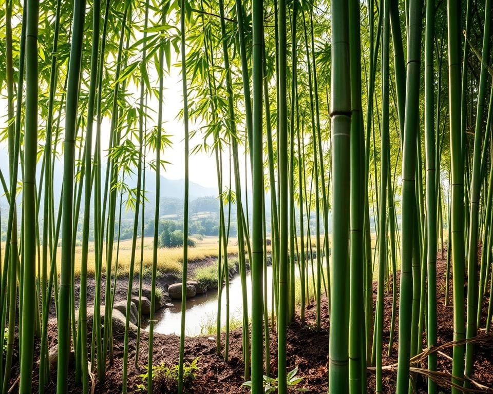bamboe als ecologisch verantwoord materiaal