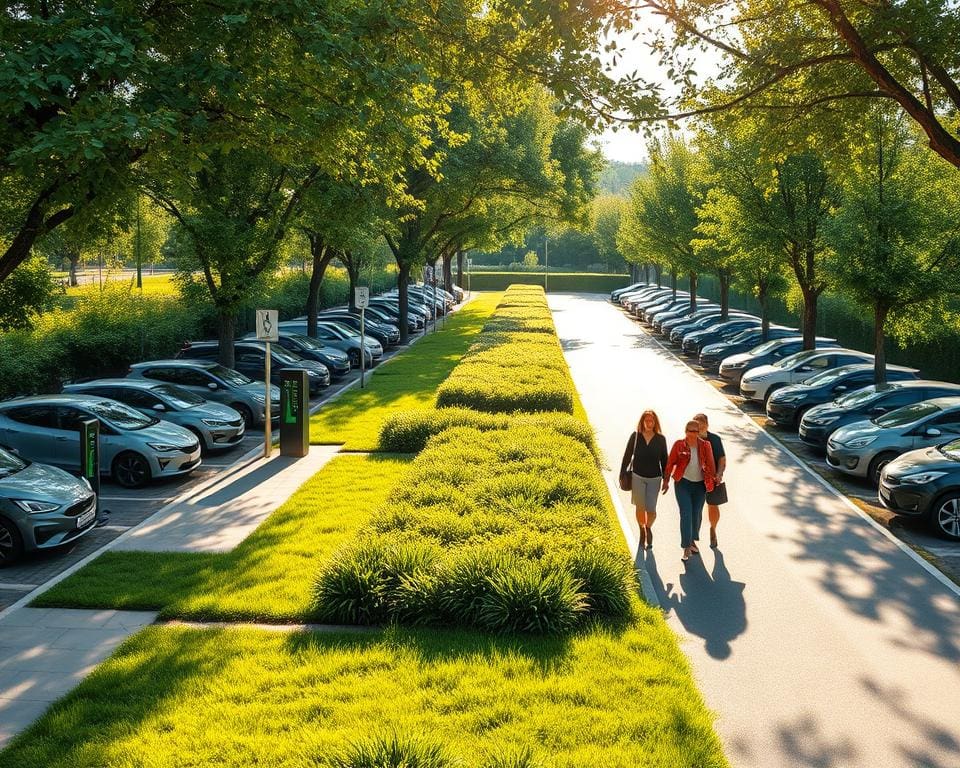 groene parkeermogelijkheden