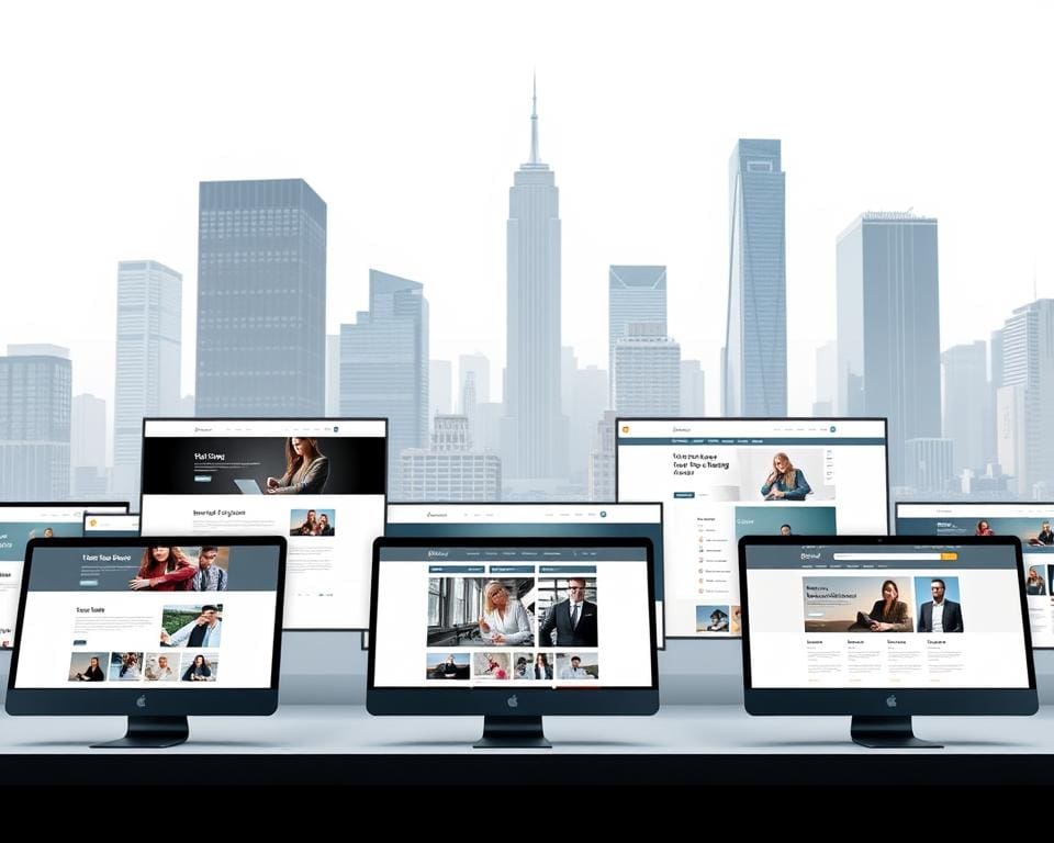 platformen voor professionele website