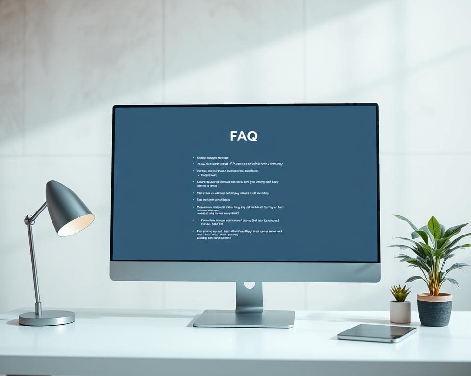 FAQ-pagina optimaliseren