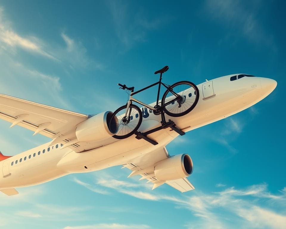 Hoe neem je je fiets mee in het vliegtuig?