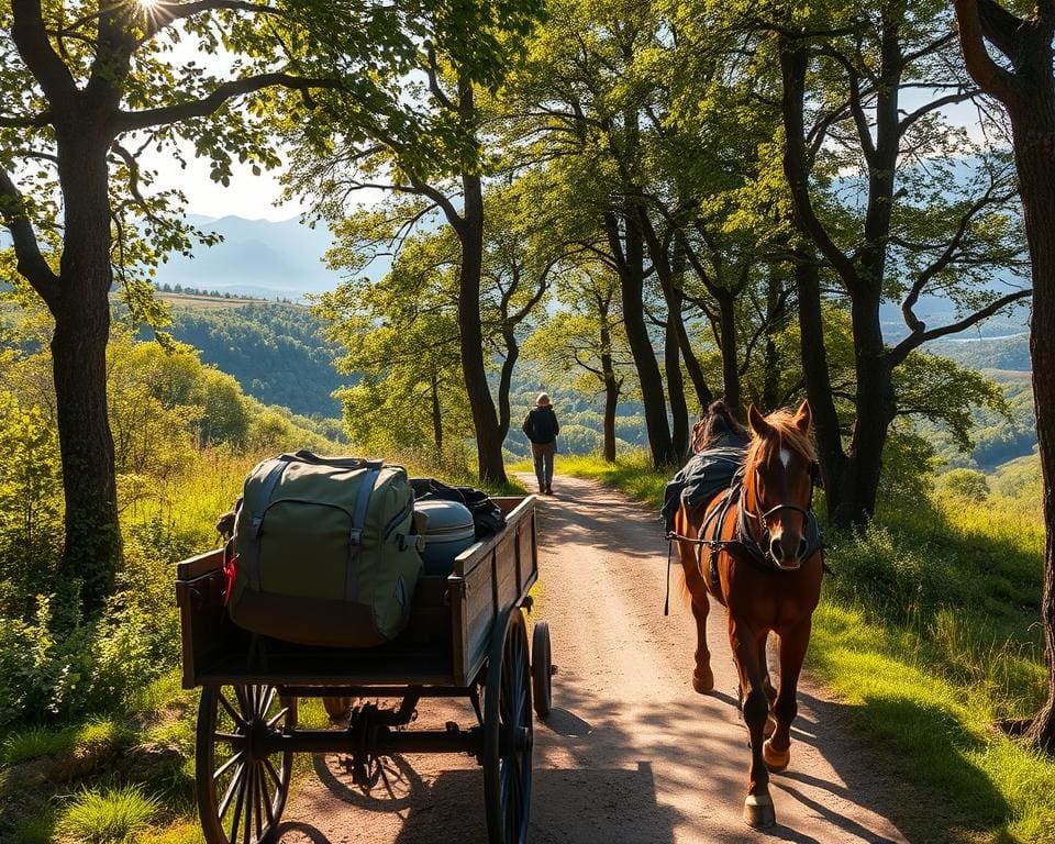 Hoe organiseer je een wandelvakantie met bagagetransport?