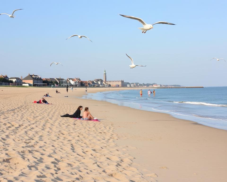 Hoe relaxed is het strand bij Wijk aan Zee?