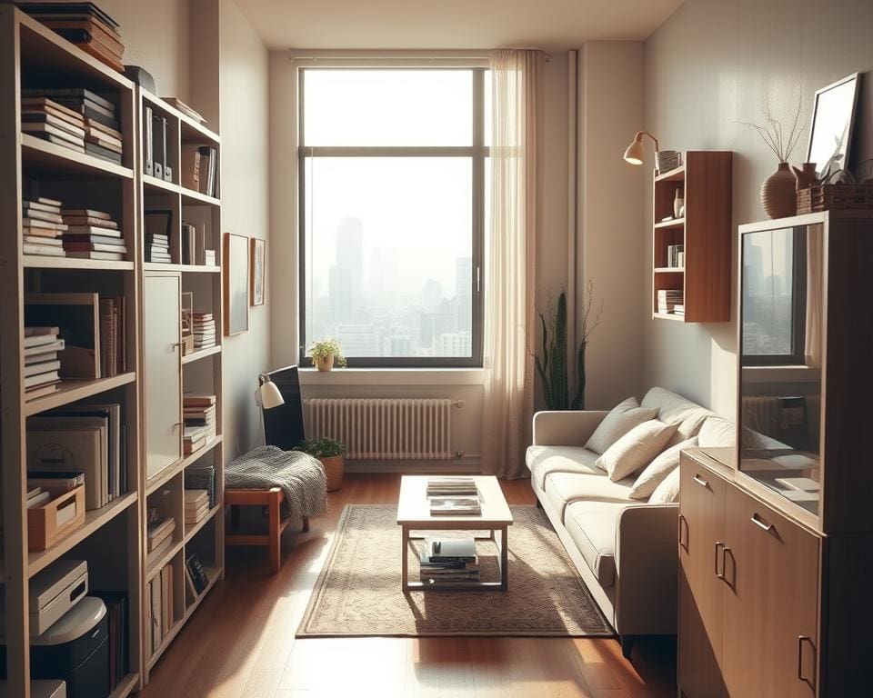Praktische opbergtips voor kleine woningen