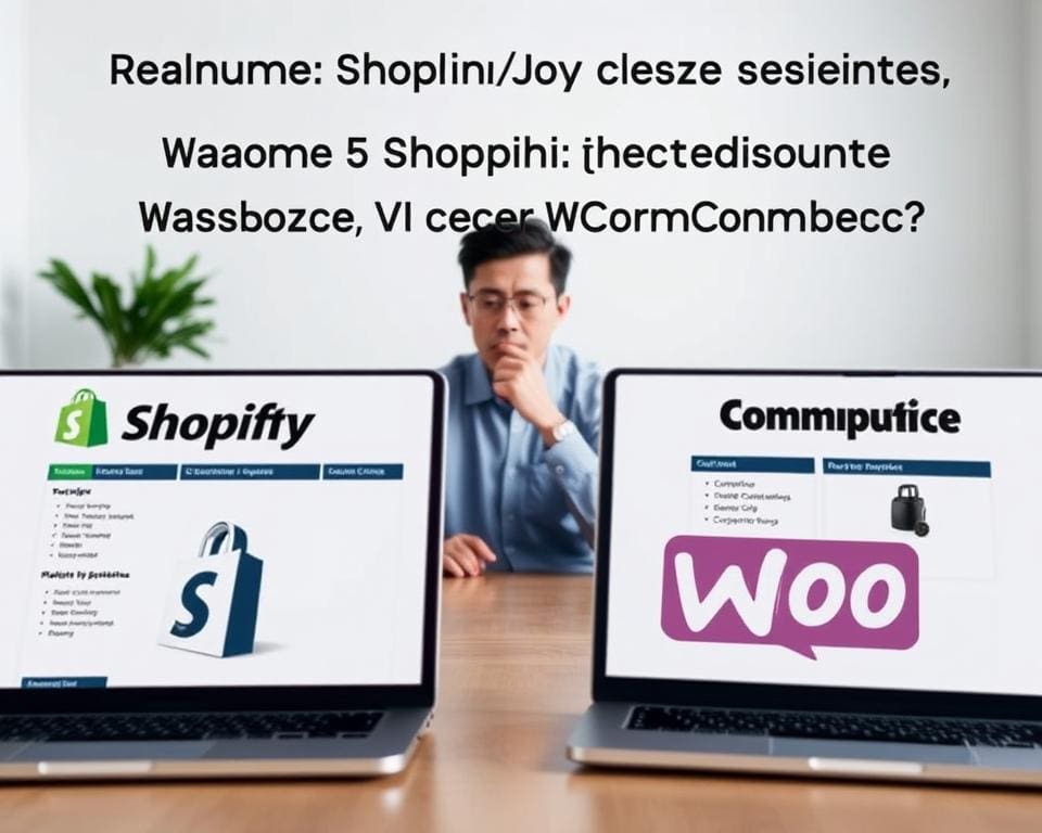 Waarom Shopify kiezen boven WooCommerce?