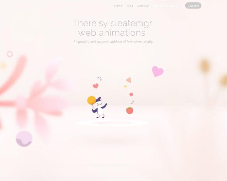 Wat is belangrijk bij animaties op landingpages?