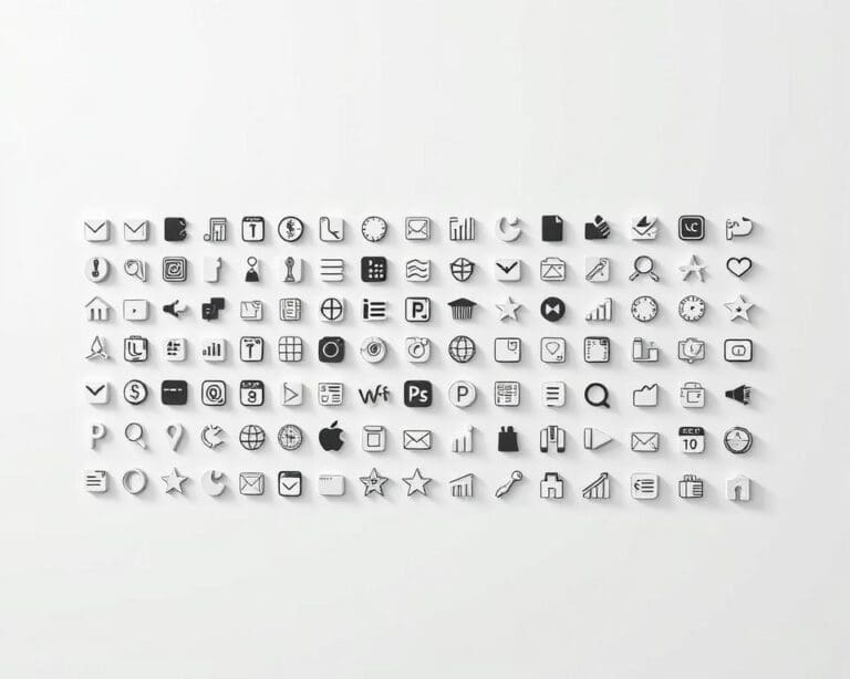 Wat zijn de voordelen van icon sets in webdesign?