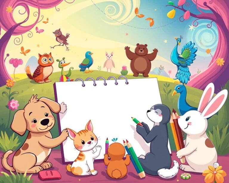 Welke app helpt bij het tekenen van dieren?