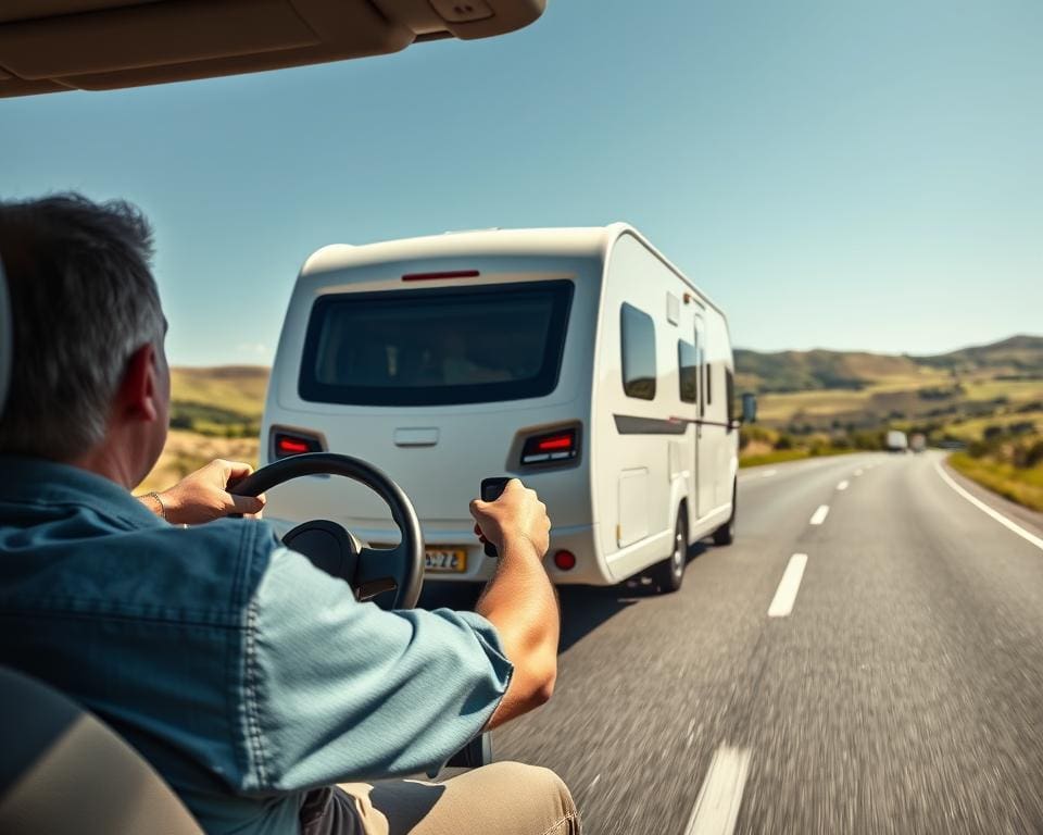 veilig rijden met een aanhanger-caravan