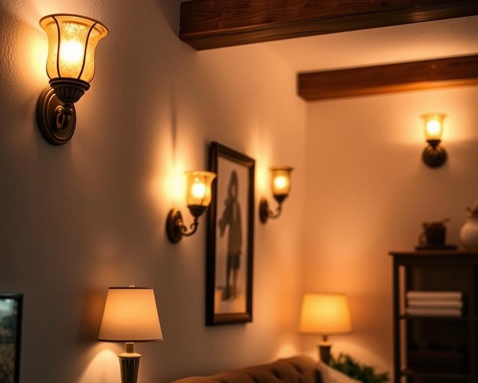 Decoratieve wandlampen voor een gezellige sfeer