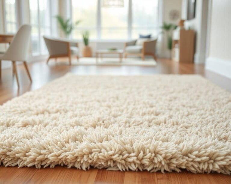 Een zachte vloerkleed voor extra comfort