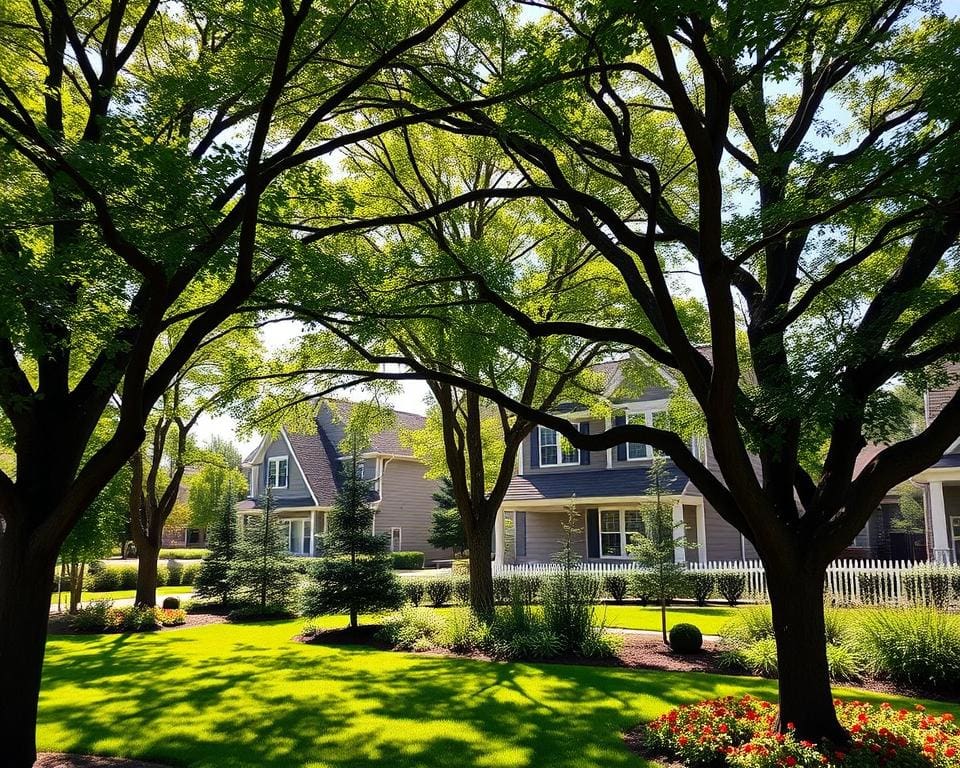 Hoe integreer je bomen in tuinontwerp bij nieuwbouw?