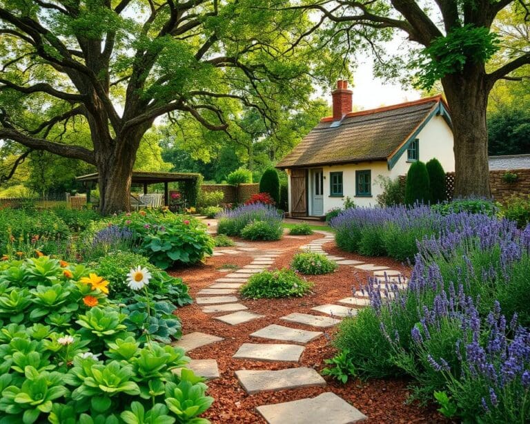 Hoe richt je een landelijke tuin in op kleigrond?