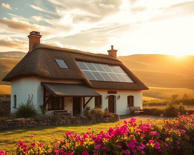 Hoe verwerk je zonnepanelen in landelijke bouwstijlen?