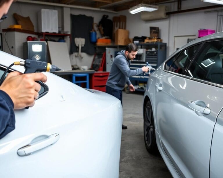 Wat is het verschil tussen spot repair en volledig spuiten?