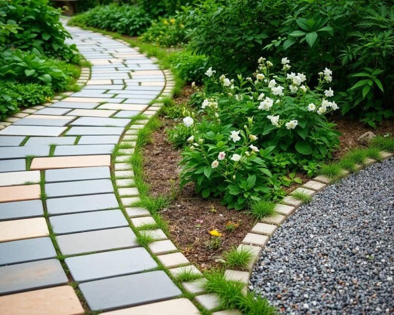 Wat zijn duurzame verhardingsopties voor tuinpaden?