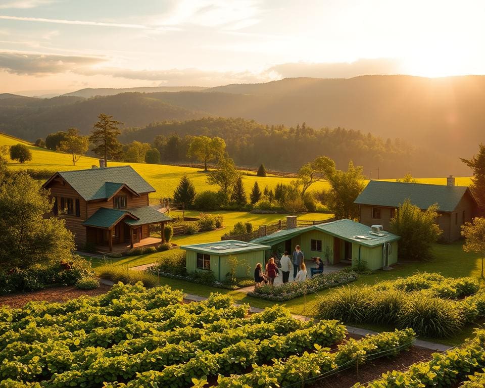 Wat zijn randvoorwaarden voor landelijke co-housing?