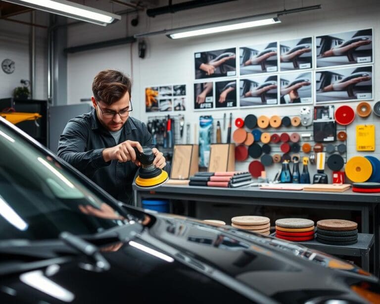 Welke technieken zijn er voor krassen verwijderen auto?