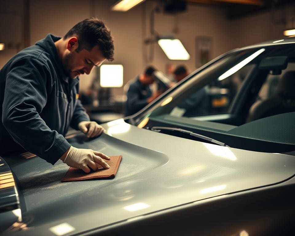 lakschade herstel aan auto