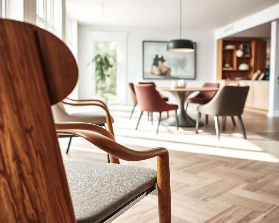 materialen en ontwerpen van eetkamerstoelen