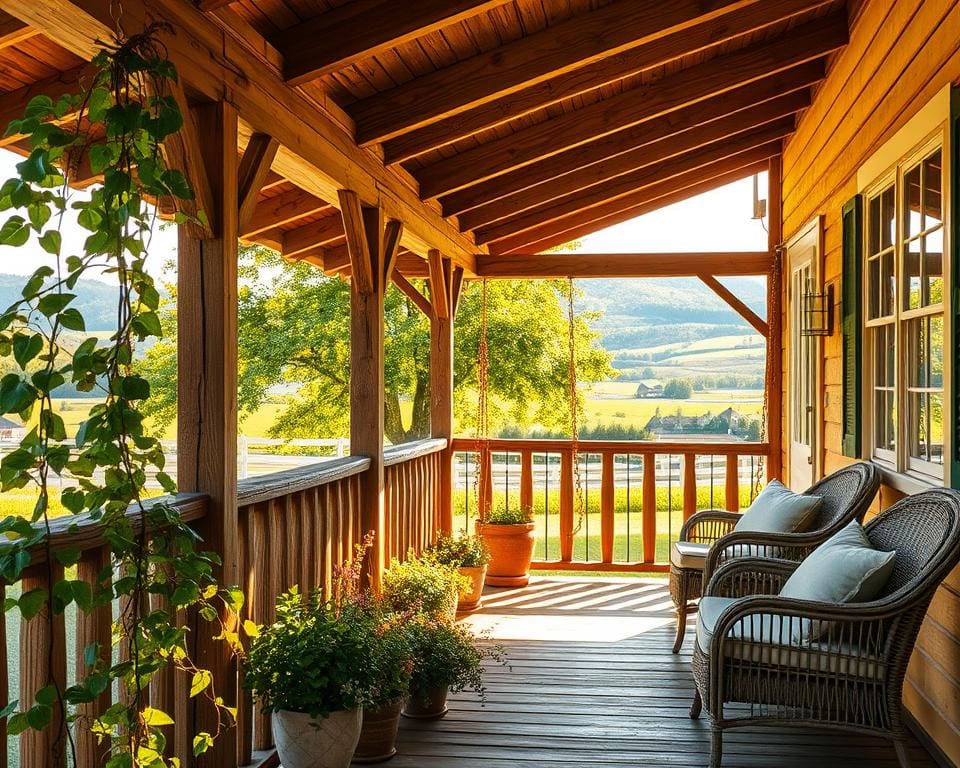 populaire ontwerpen landelijke veranda’s