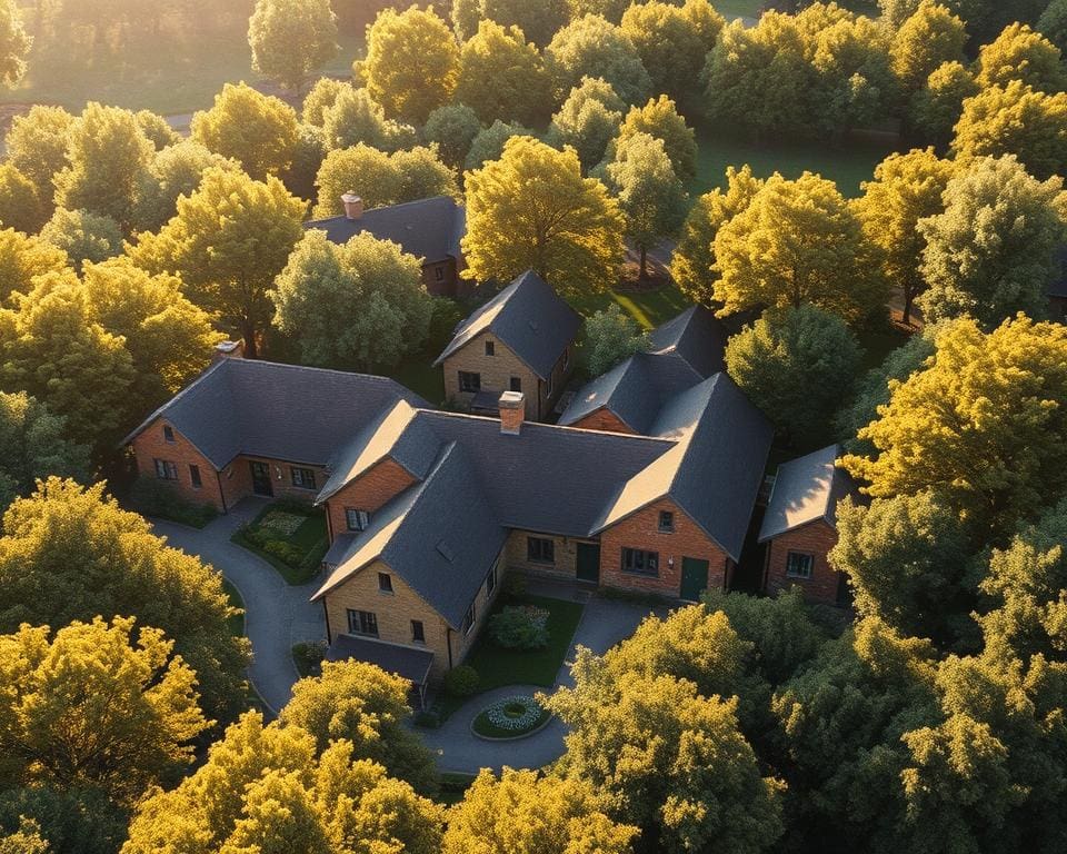 voordelen geclusterde dorpswoningen