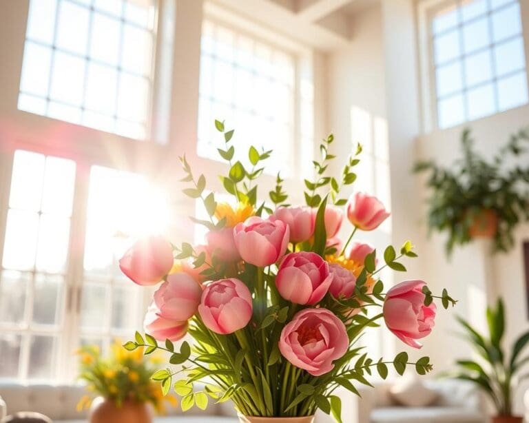 Bloemen die je huis direct opfleuren
