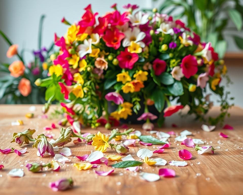 fouten bij het verzorgen van bloemen