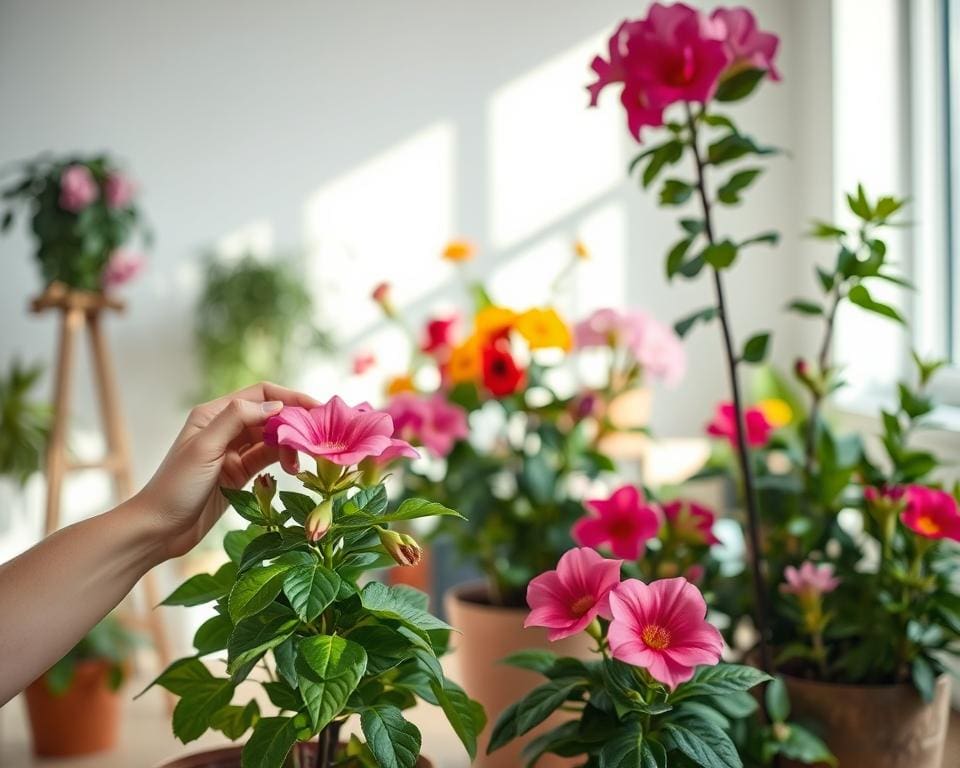 onderhoud van bloemen